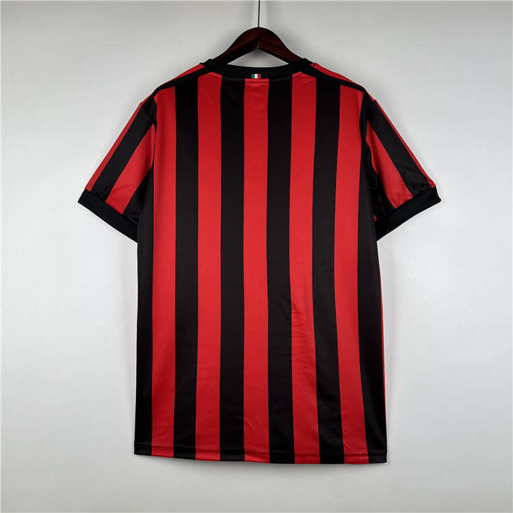 AC Milan 17/18 Retro Home Football Shirt Soccer Jersey - Click Image to Close